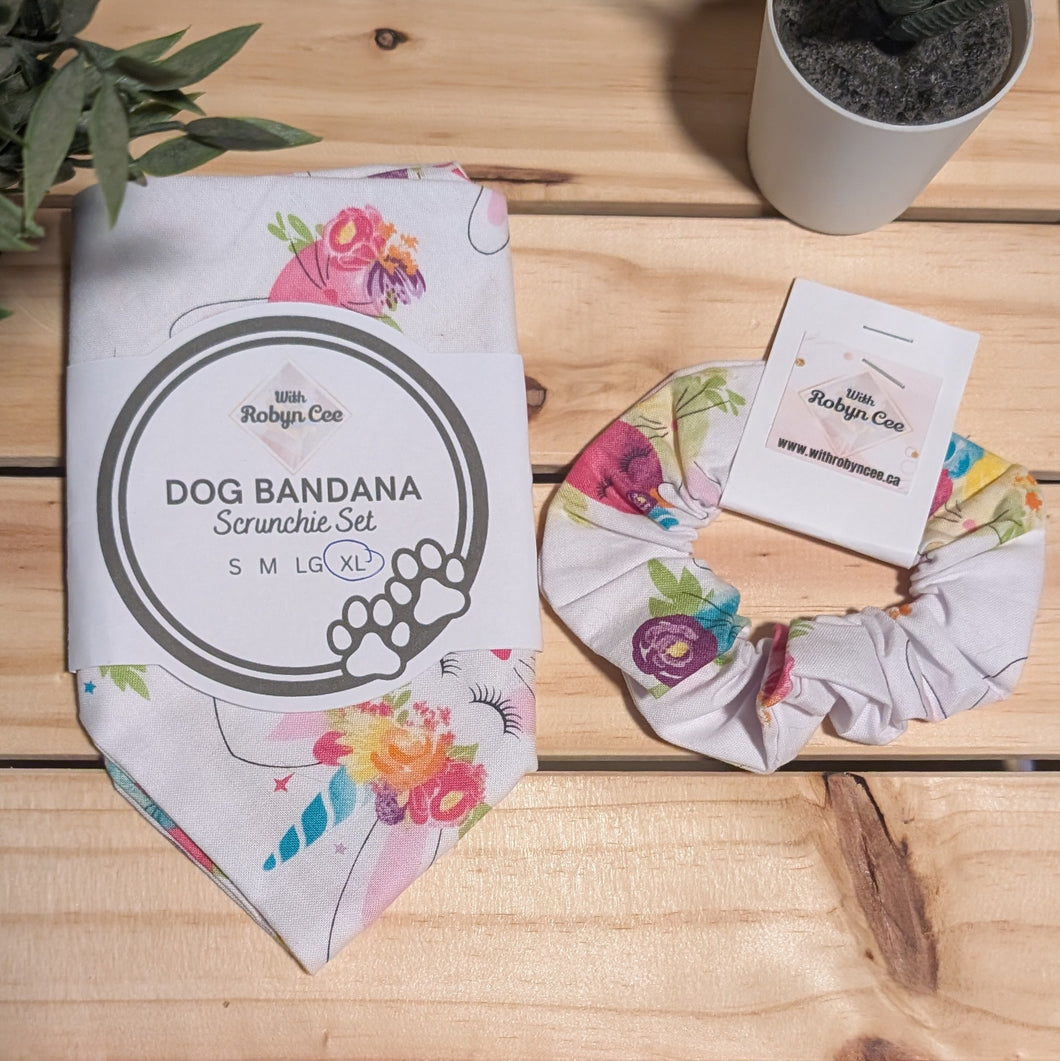 Bunny Dog Bandana Set (XL)