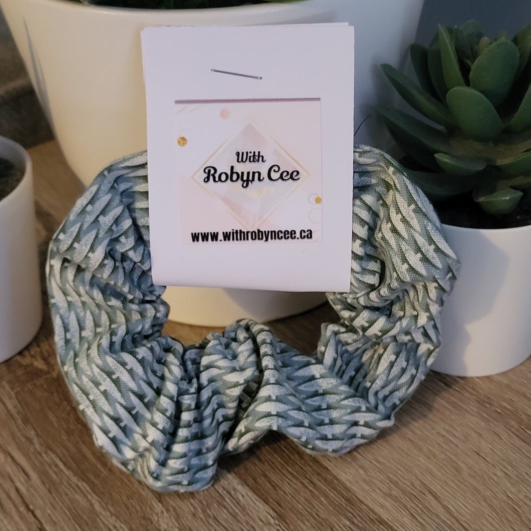 Thin Weave Scrunchie (Large)